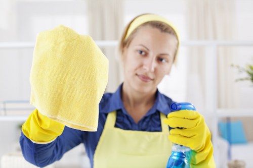 Detailed bathroom cleaning during an end of tenancy service in Streatham