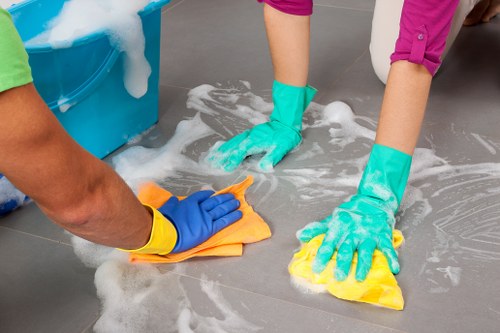 Local mattress cleaning process in a Streatham bedroom