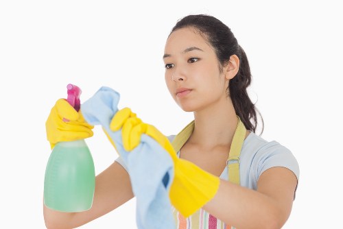 Detailed cleaning of floors and high-touch surfaces in a Streatham commercial property