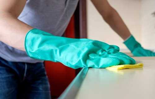 Deep cleaning of dust and residue after building work in Streatham
